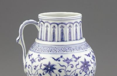 Tankard, Ming dynasty, Yongle or possibly Xuande reign, early 15th century