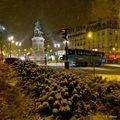 Paris sous la neige.