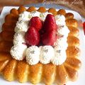 Moelleux aux Amandes et Fraises