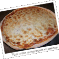 Pizza crème au mascarpone et parmesan (12pp)
