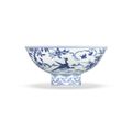 Ming dynasty blue and white porcelain sold at Christie's HK, 29 November 2024