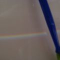Un rainbow in my lavabo !