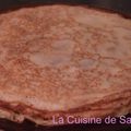 La pâte à crêpes