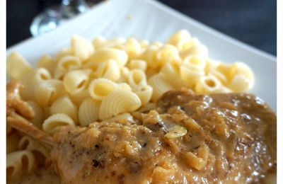 Poulet d'Ancenis au Maroilles et à la bière... la petite tuerie du dimanche midi !