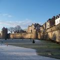 Vannes sous la neige