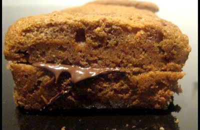 Mini cakes chataîgne et Nutella - Admissible à l'épreuve orale tralalère