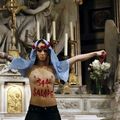 Femen à la Madeleine et un film sur Femen