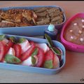 bento "lapin et haricots verts"