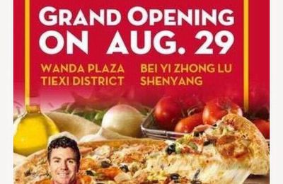 Papa John's Pizza opens in Shenyang