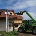 installation des panneaux solaires