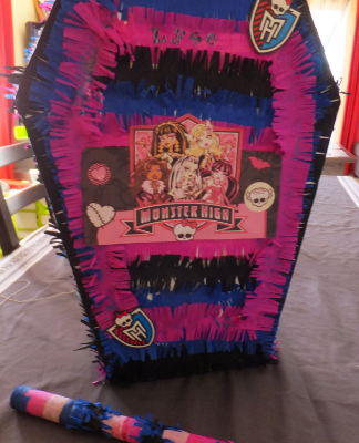 Tuto,fabrication pinata monster high