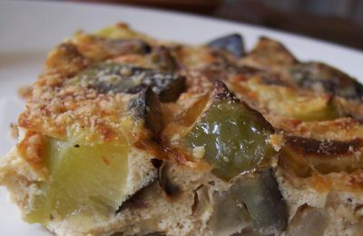 Tortino aux légumes et au parmesan à ma façon