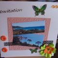 une petite carte : invitation 