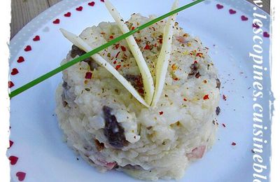 Risotto Savoyard (By Célinou avec mon partenaire Marque Savoie)