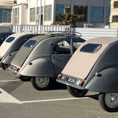 Sortie "Croisette" 2022: Les 2cvCO à Cannes