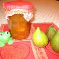 Confiture de figues blanche