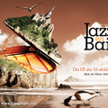 visuel et nouveautés de la 6ème édition du festival Jazz en Baie - du 5 au 16 août 2015