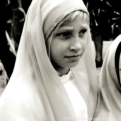 le 15 aout 2016 , procession à grand fort philippe , départ à 12H à la sortie de la messe de 11 H à l église notre dame de grace