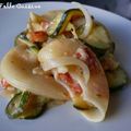 Lumaconi Crémeux aux Légumes & Fromages ( Pâtes )
