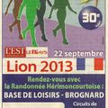 2013 : 30e semi-marathon du Lion & Championnat de France