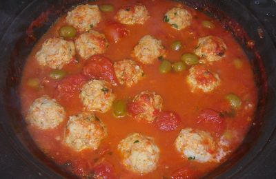 Boulettes de poisson en tajine