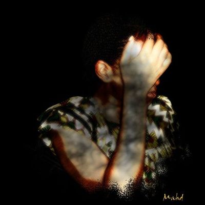 The darkness has come