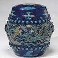 Ming dynasty fahua cermics sold at Christie's New York, 19 March 2008