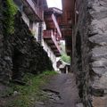 Une ruelle dans le Beaufortain