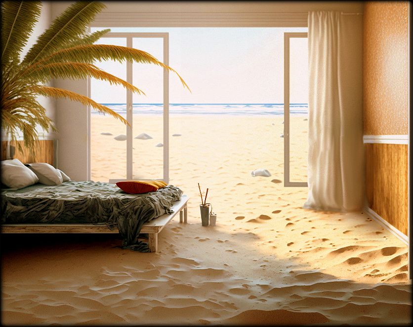 ANISE KOLTZ, OCEAN, SABLE, DRAPS, CORPS, ETREINTES, AMOUR, COQUILLAGES