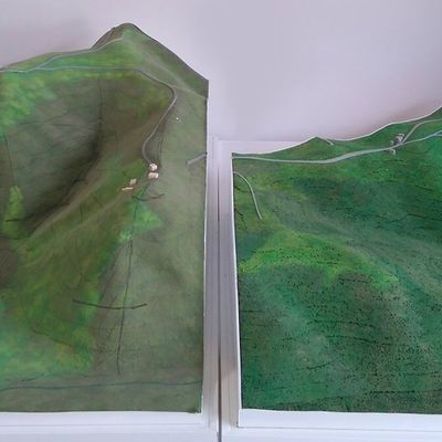 Terrain en liège au 1/1000ème