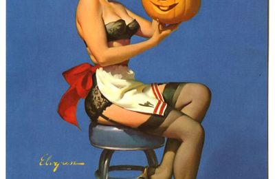 1962, Pin-Up "Halloween" de Gil Elvgren