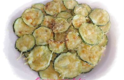 Chips de courgettes