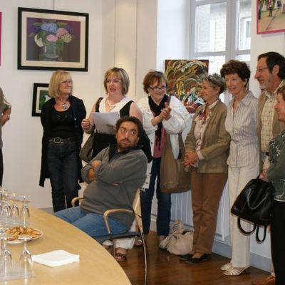 Vernissage de Sauviat sur Vige