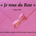 JE VEUX DU ROSE