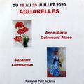 Exposition d'aquarelles