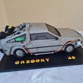 Gâteau DeLorean - DeLorean cake