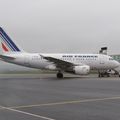 Aéroport Tarbes-Lourdes-Pyrénées: Air France: Airbus A318-111: F-GUGH: MSN 2344.