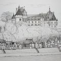 Chaumont sur Loire encre