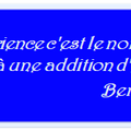 À méditer