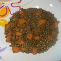 Lentilles aux Carottes & Curry