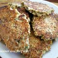 Galettes de flocons d'avoine au thon