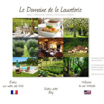 Pour l'arrivée du printemps le site de la Louveterie fait peau neuve
