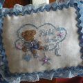 COUSSIN DE PORTE "BEBE DORT"