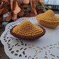 Des madeleines au crochet