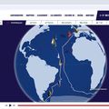 Violette a passé l'Equateur cette nuit ! ! ! 