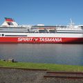 le "Spirit of Tasmania" le bateau qui relie