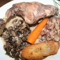 Civet de lapin à la normande