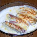 ENDIVE AU JAMBON et sa BECHAMEL LEGERE