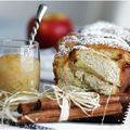 Brioche à la pomme et à la cannelle.......