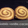 Sablés vanille-cacao